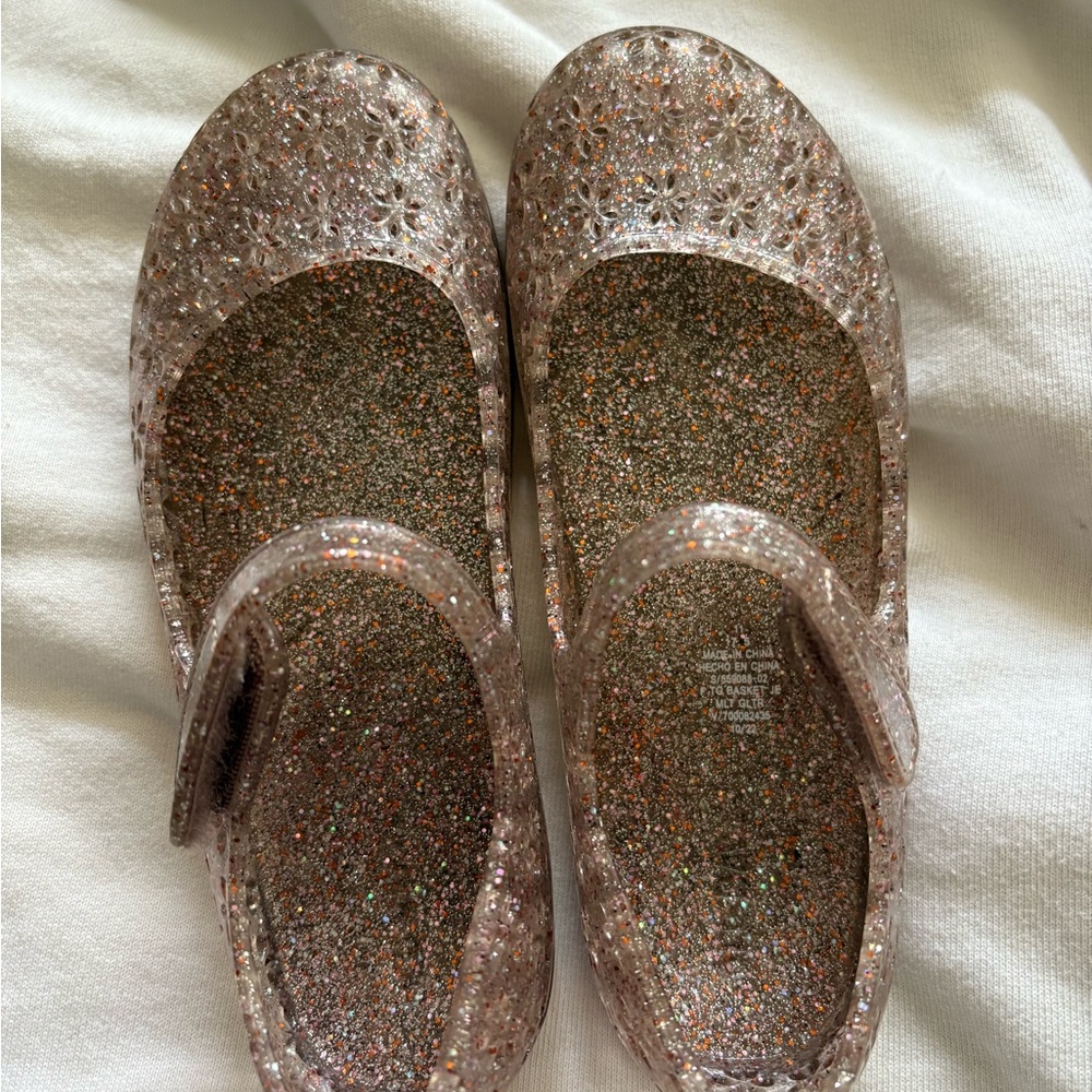Old Navy Glittery Kids Jelly Dress Shoes